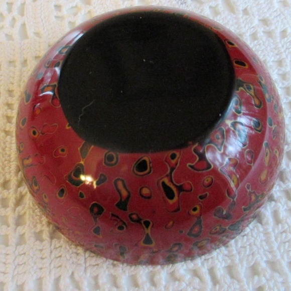 Vintage Japanese lacquerware Rice bowl - Picture 3 of 7